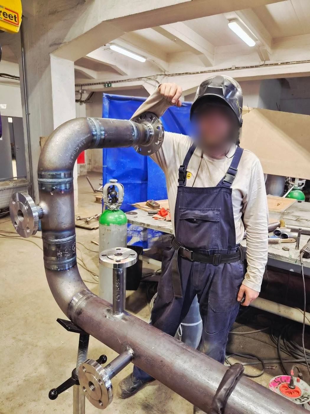 Montig Weld – předvýroba potrubí